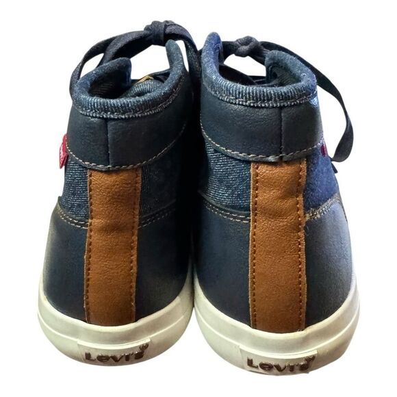 Levi Strauss & Co. Blue Denim Men\'s High-Top Chukka Boots Shoes Sneakers 10 main image 6
